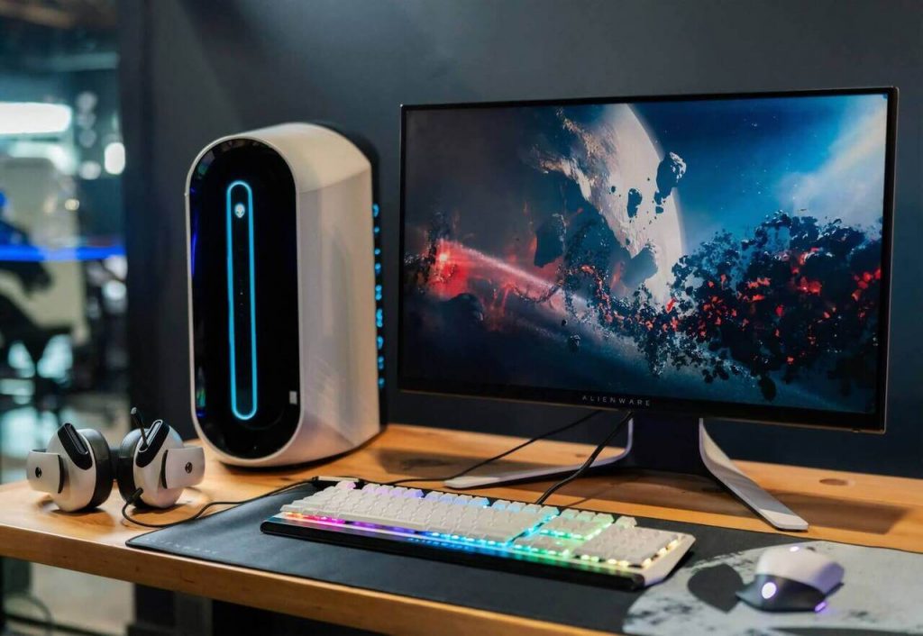 Alienware Aurora R13 Gaming Set Up